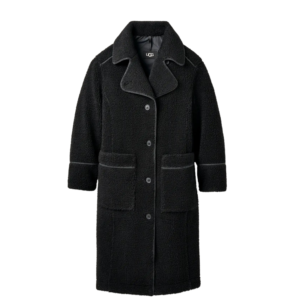 remake beige×black coat Draped Woven Trench Coat in BLACK - Sale | Michael Kors [US]