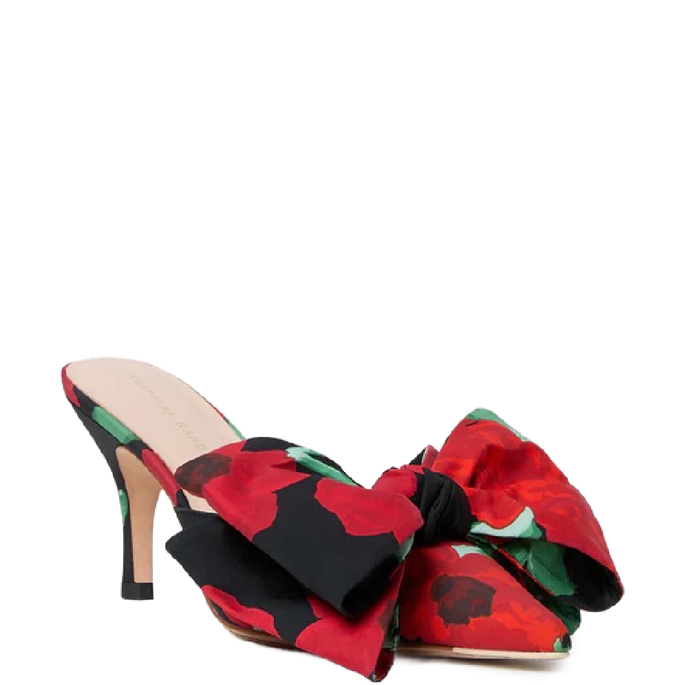 Margot Bow Mule Leopard