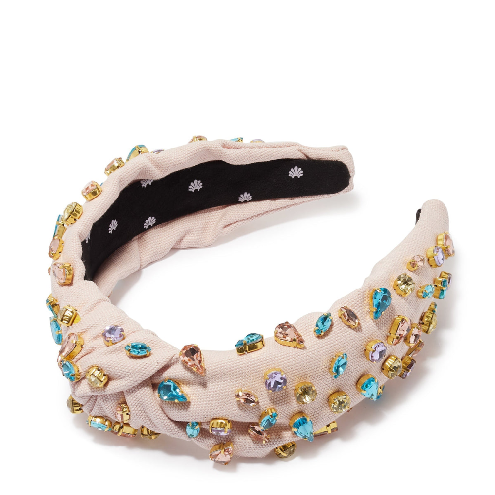 Lele Sadoughi Pastel Garden Candy Jeweled Headband