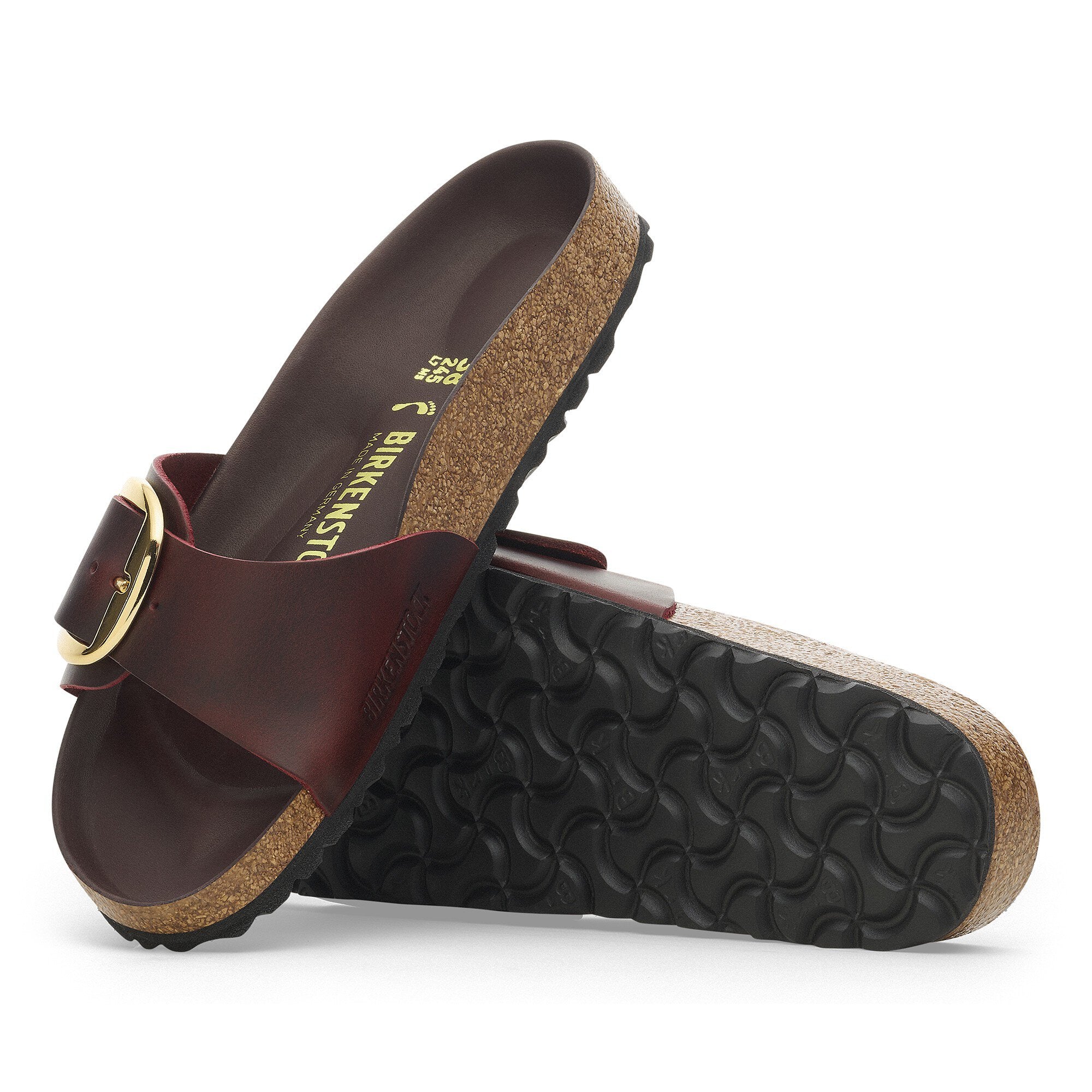 BIRKENSTOCK MADRID BIG BUCKLE 37 ブラウン Madrid Big Buckle Oiled Leather Cognac | BIRKENSTOCK