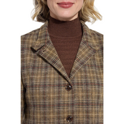 MARCELINE BLAZER PLAID
