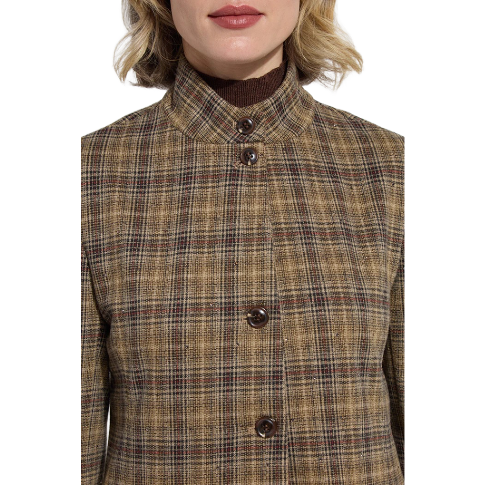 MARCELINE BLAZER PLAID
