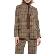 MARCELINE BLAZER PLAID