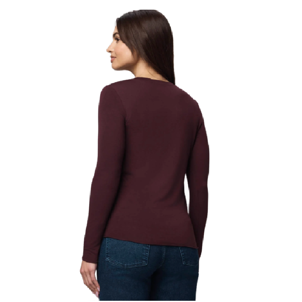 BAMBOO LONG SLEEVE PLUM