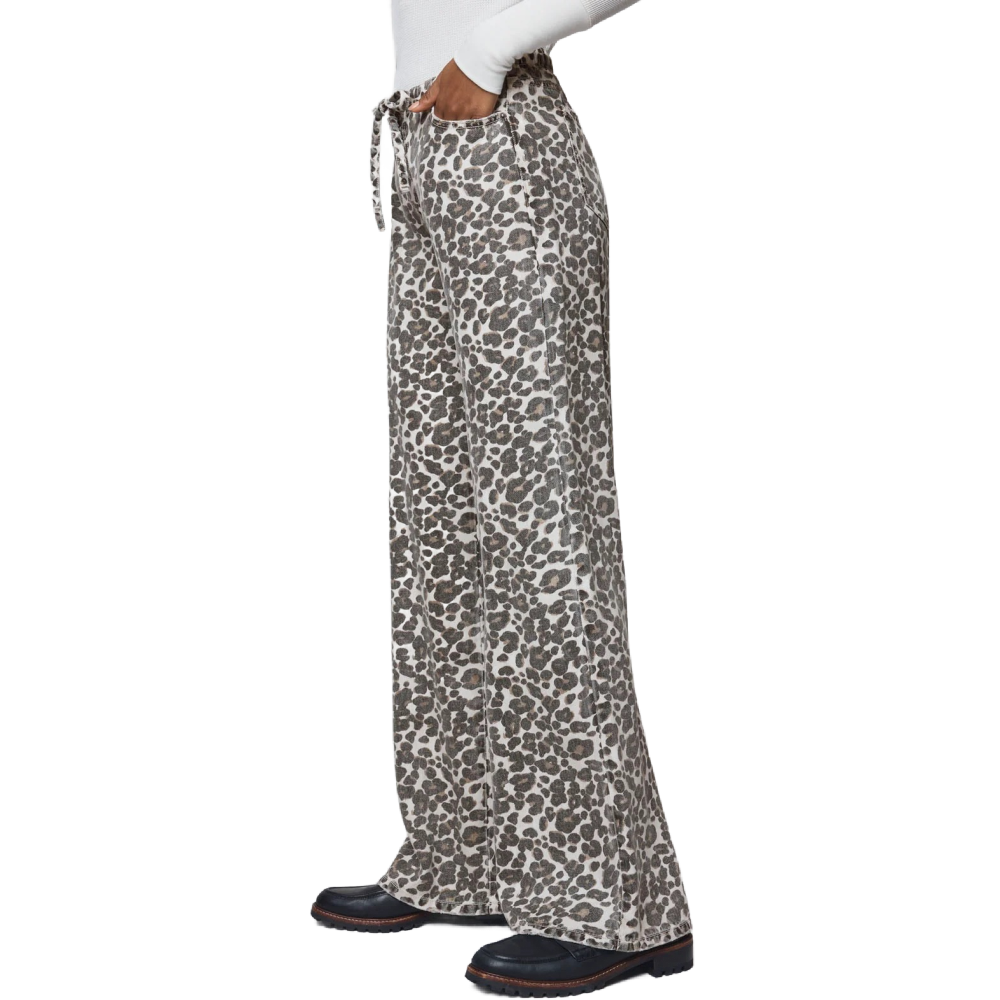 LOUNGE DENIM LEOPARD PANT