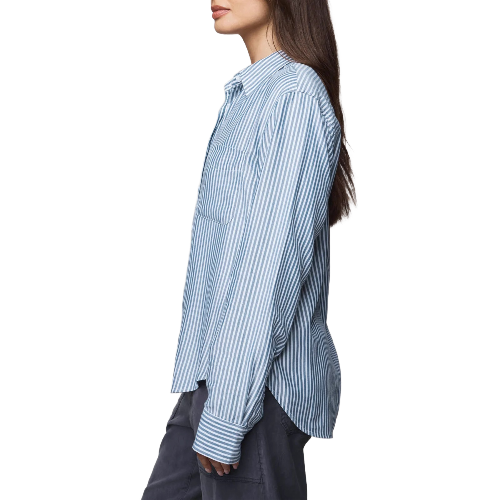 KENNA STRIPE BUTTON DOWN