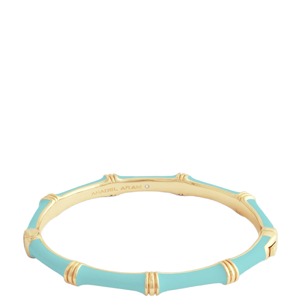BAMBOO BANGLE TURQUOISE