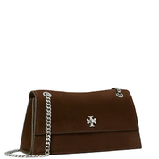 KIRA SUEDE SHOULDER BAG COCOA