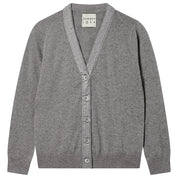 VELVET LITTLE CARDIGAN GREY