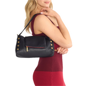 VIP SATCHEL BLACK RED ZIP