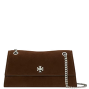 KIRA SUEDE SHOULDER BAG COCOA