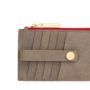 210 WEST RED ZIP PEWTER