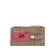 210 WEST RED ZIP PEWTER