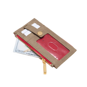 210 WEST RED ZIP PEWTER