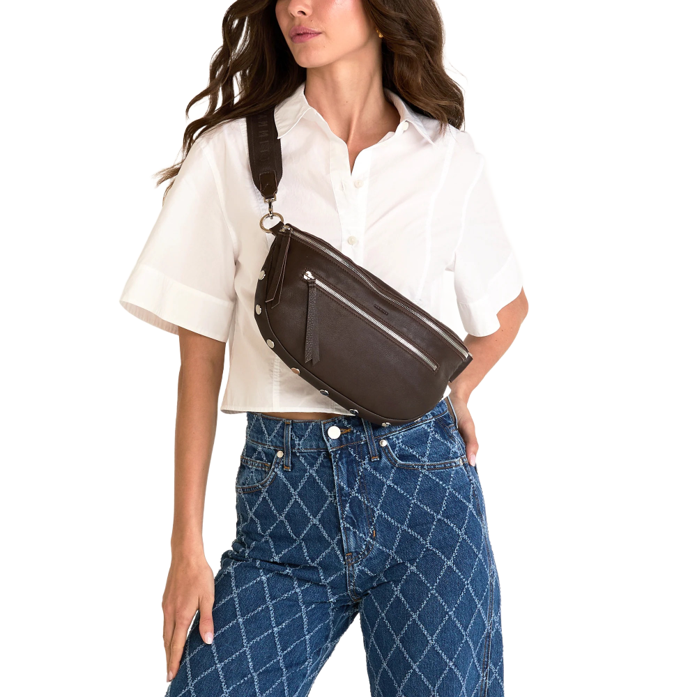 CHARLES CROSSBODY ESPRESSO