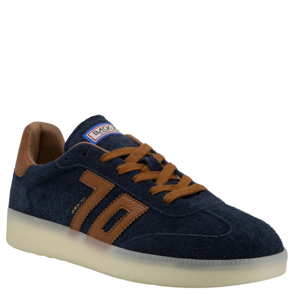 MEN'S BOSTON LS NAVY CUOIO