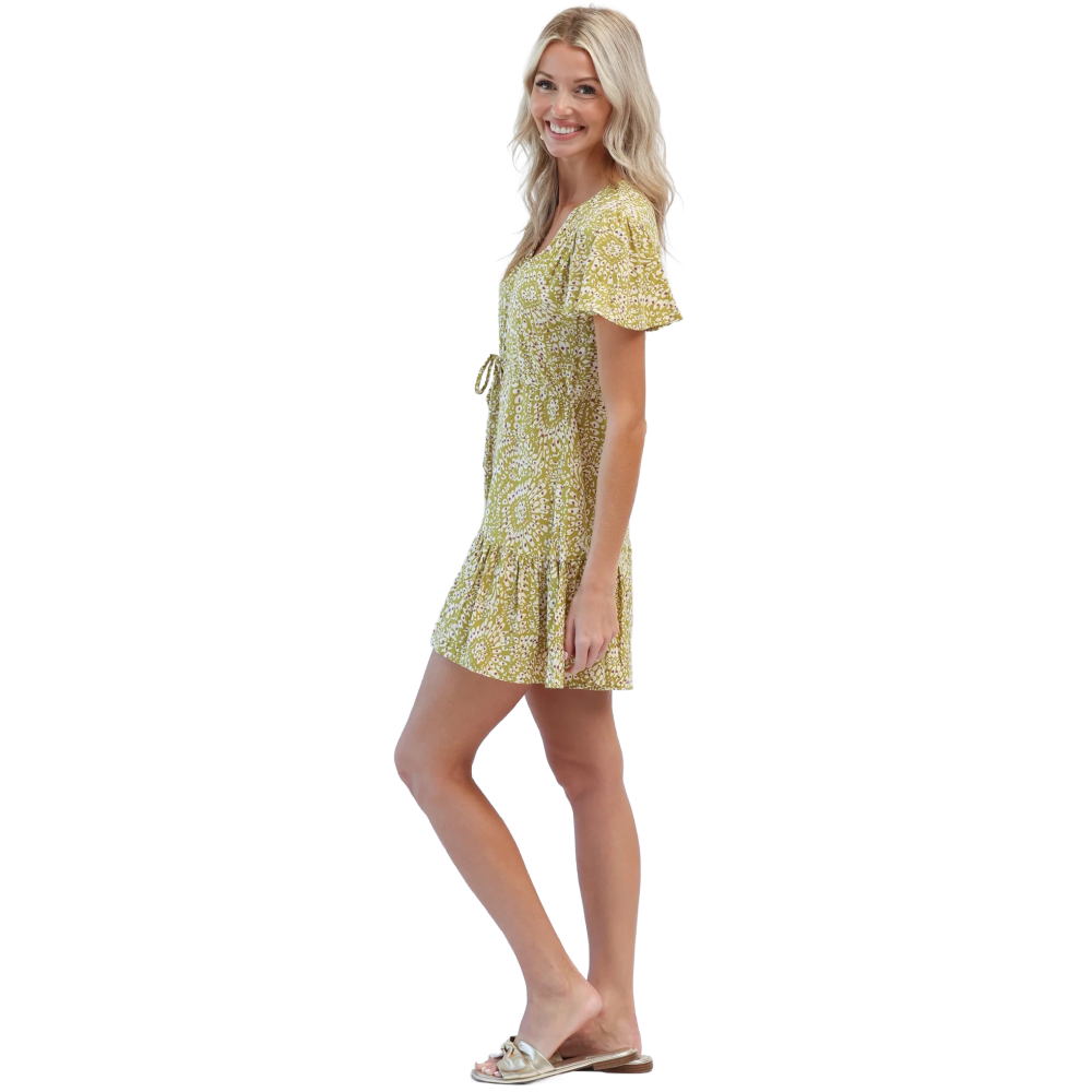 CAPETOWN DRESS SWEET GRASS