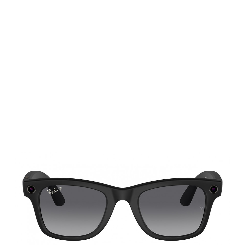 META MATTE BLACK SUNGLASSES