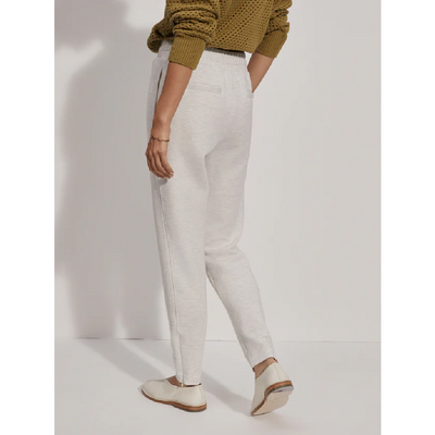 SLIM ZIP PANT IVORY