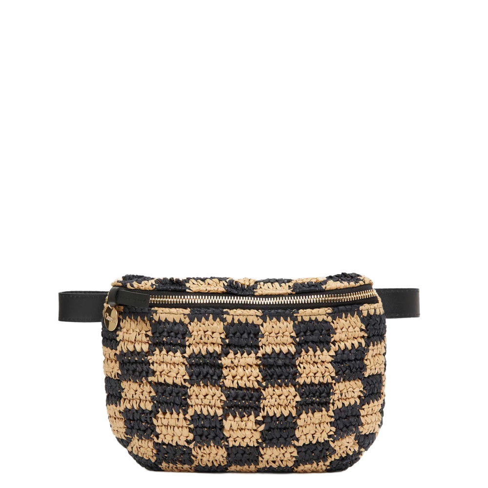 FANNY PACK BLACK/NATURAL