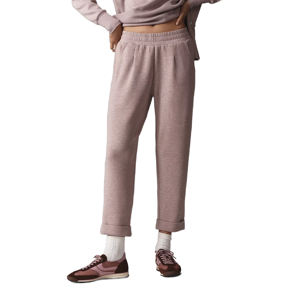 ROLLED CUFF PANT MAUVE