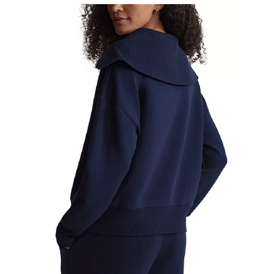 CATHERINE HALF ZIP NAVY