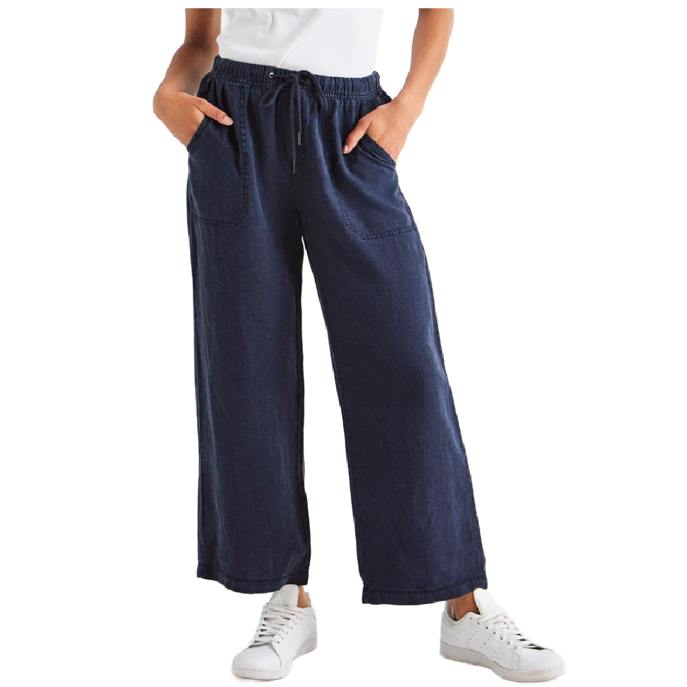 ANGIE CROP WIDE LEG PANT