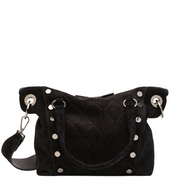 DANIEL MEDIUM GUNMETAL DIAMOND