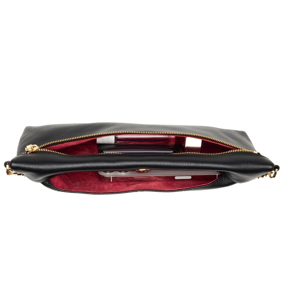 INVITATION CLUTCH BLACK