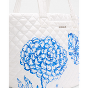 MEDIUM METRO TOTE DELUXE PORCELAIN BLUE FLORAL