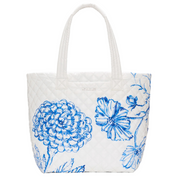 MEDIUM METRO TOTE DELUXE PORCELAIN BLUE FLORAL