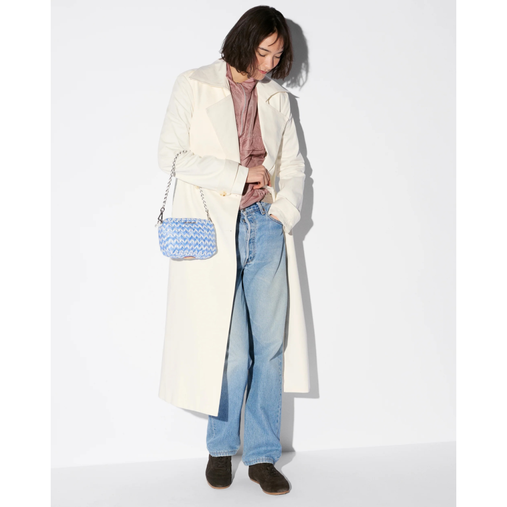MINI CROSBY CROSSBODY PORCELAIN BLUE KOMON