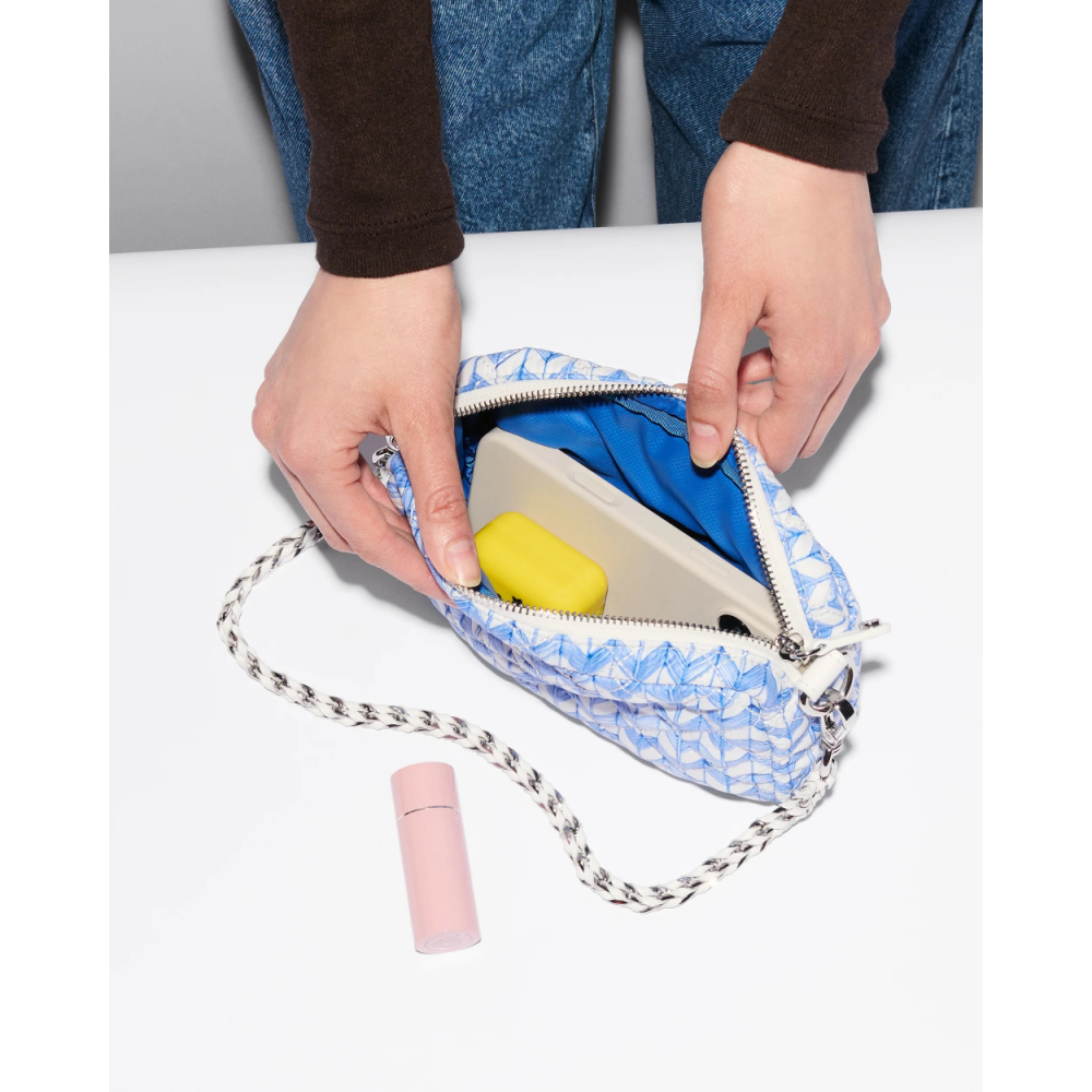MINI CROSBY CROSSBODY PORCELAIN BLUE KOMON