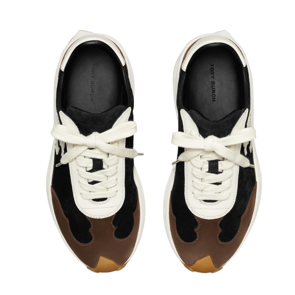 TORY TRAINER BLACK/COCOA