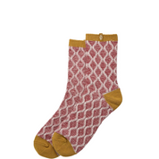 ELLIOT SOCK RED/GREEN