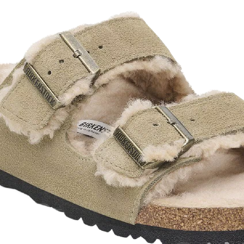 ARIZONA SHEARLING TAUPE – Yarid's Shoes