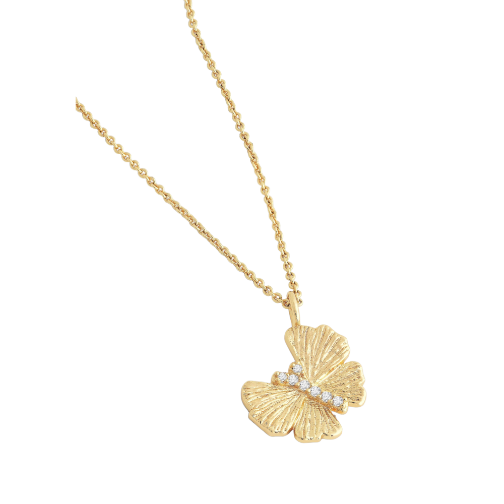 BUTTERFLY GOLD NECKLACE
