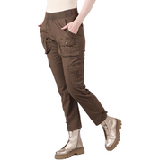KEON SLIM PANT OAK