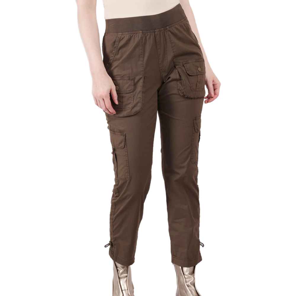 KEON SLIM PANT OAK