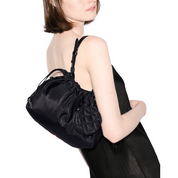 BLACK SMALL WAVERLY SHOULDER
