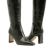 SYLVIA CROC DEEP OLIVE