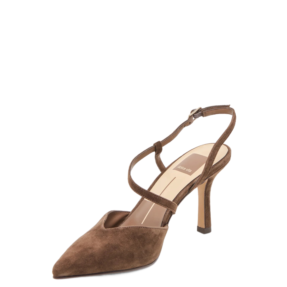 KAMRA DARK BROWN SUEDE