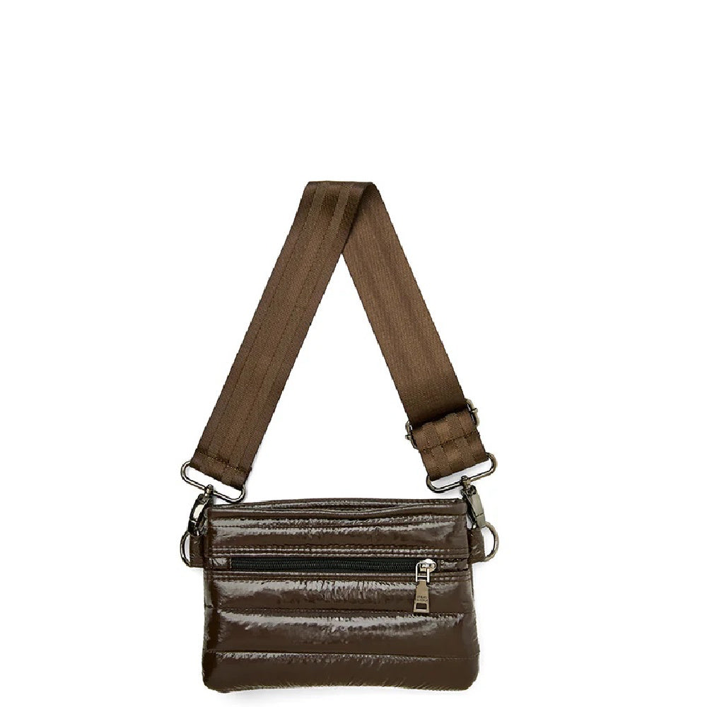 BUM BAG GLOSSY CHOCOLATE