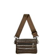 BUM BAG GLOSSY CHOCOLATE