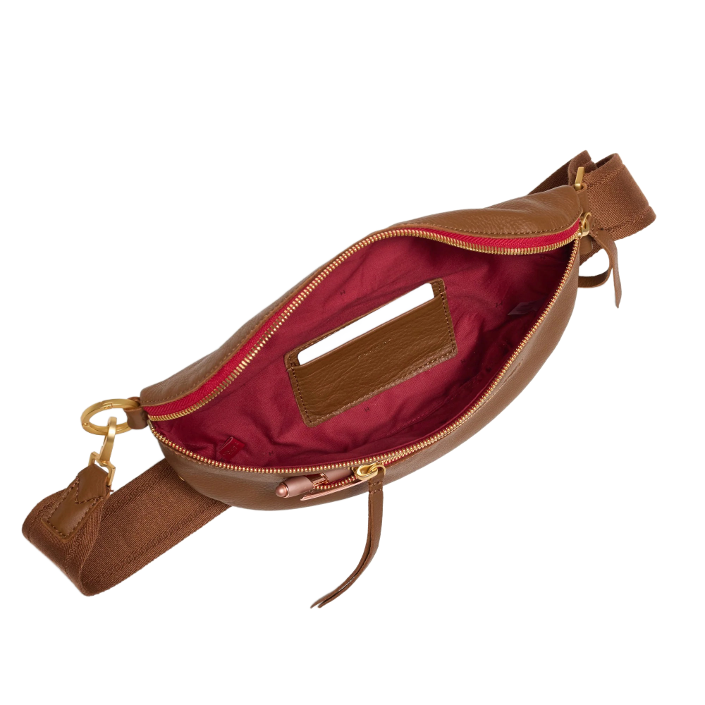 CHARLES CROSSBODY MAHOGANY