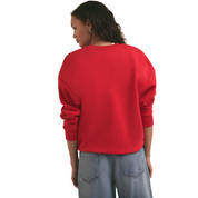 COLLEGIATE SWEATSHIRT RED
