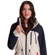 COLORBLOCK HOODED ANORAK