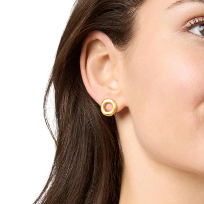 WAVE CIRCLE STUD