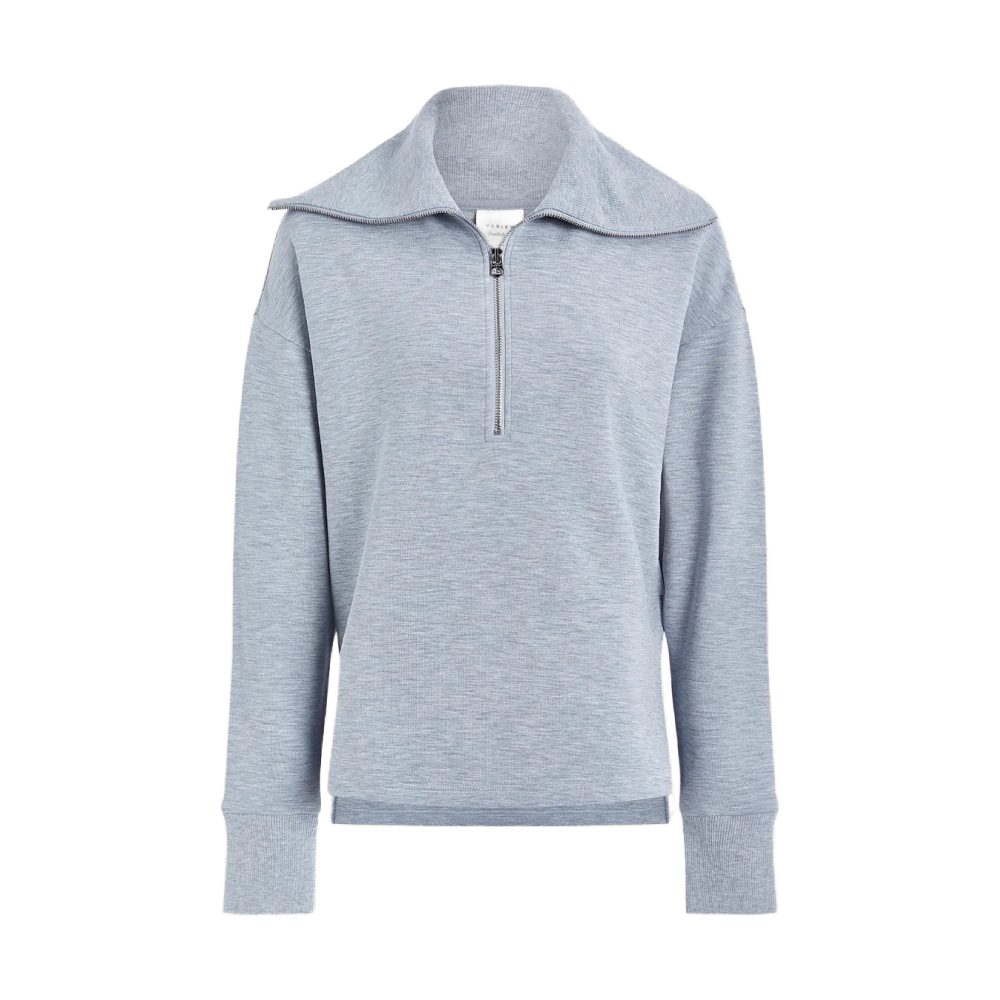 LARSON HALF ZIP BLUE