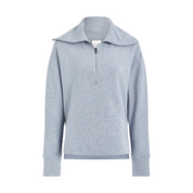 LARSON HALF ZIP BLUE